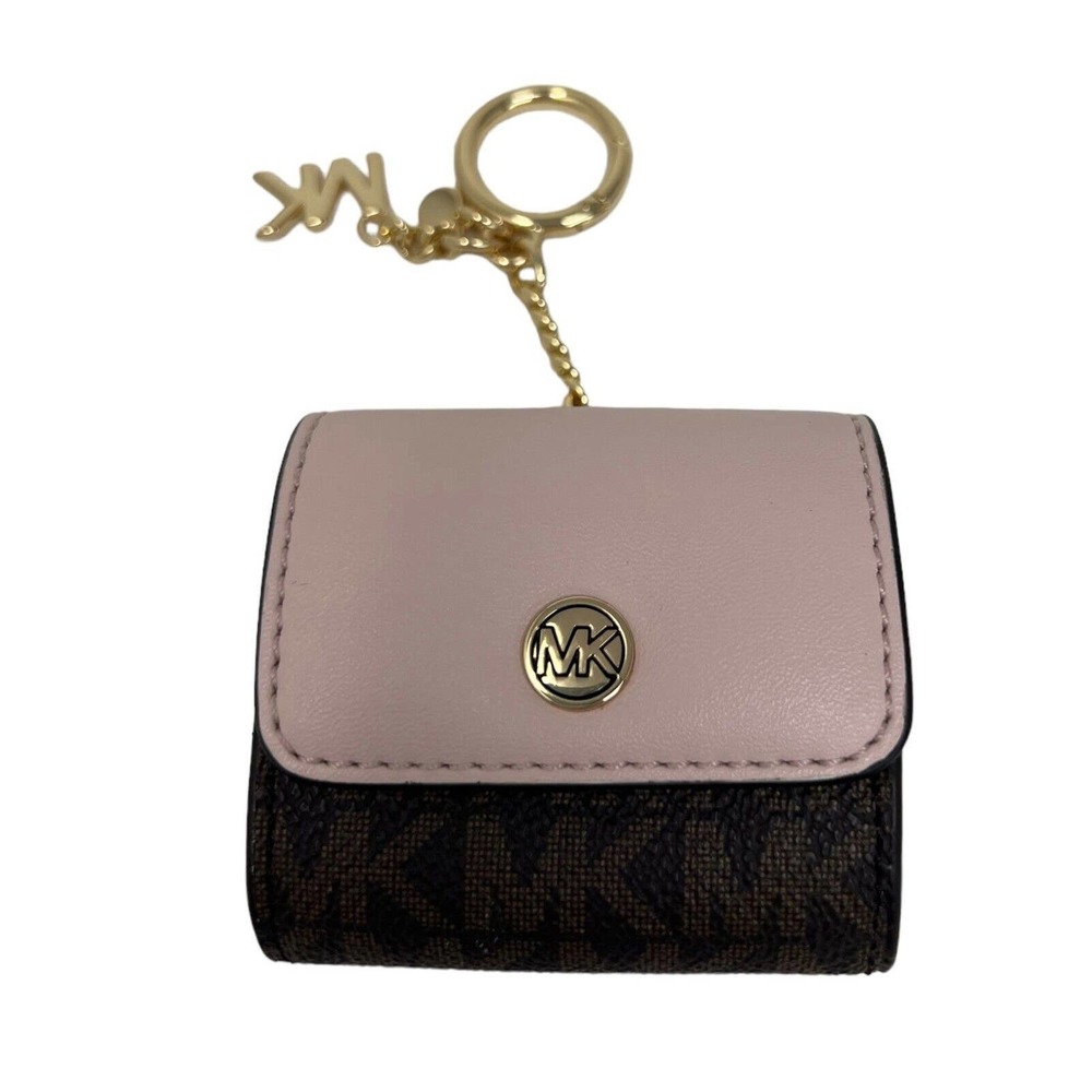 Michael Kors Jet Set Leather Signature Logo AirPod/ AirPod Pro Case